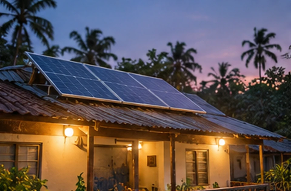 Solar Lighting For 120 Rural Homes